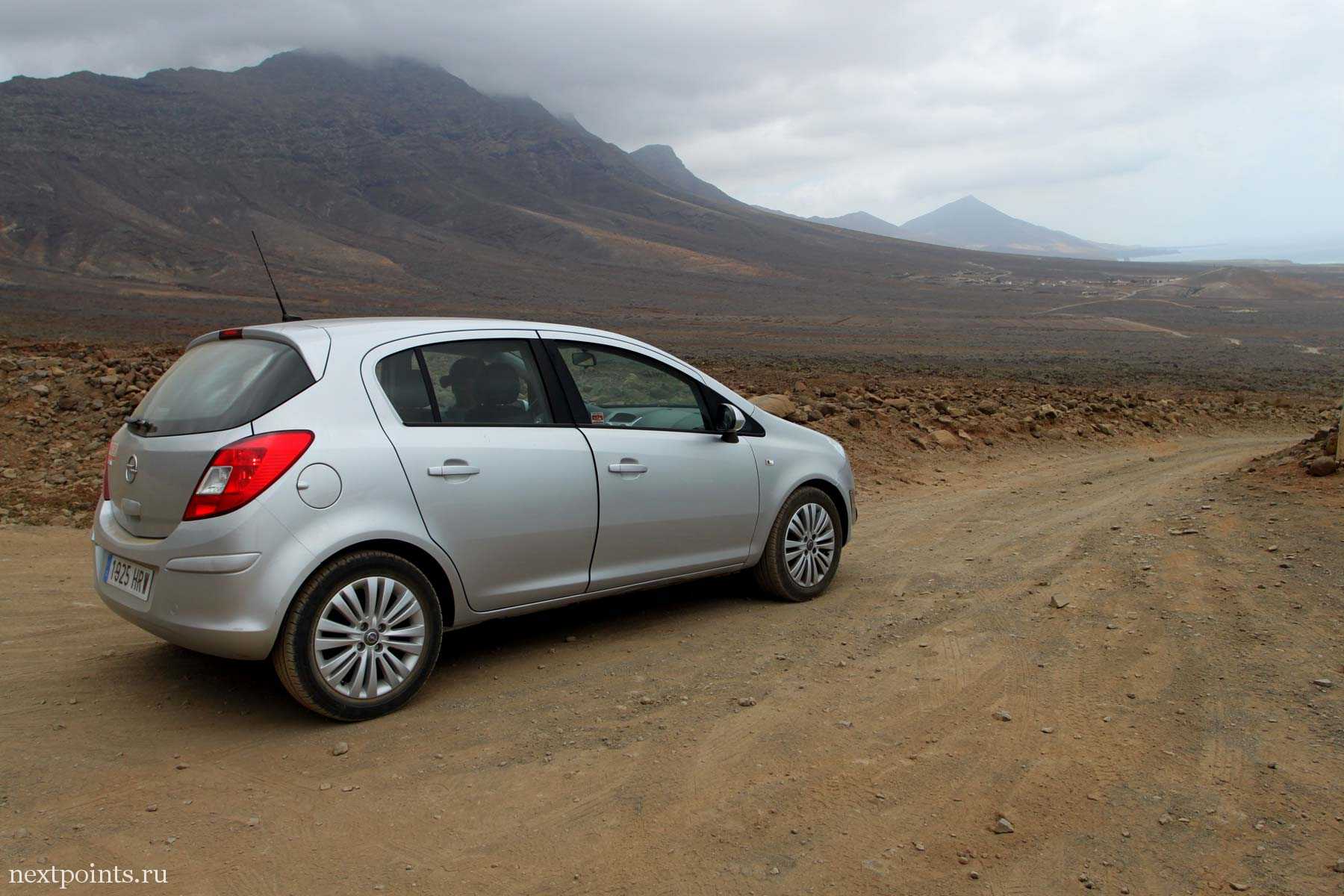 Opel Corsa на Фуэртевентуре