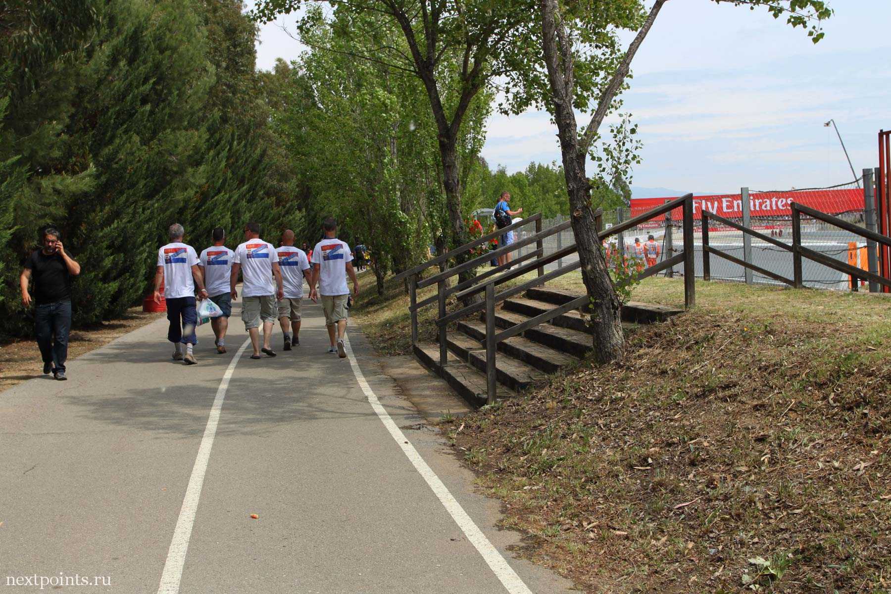 На трассе Circuit de Barcelona-Catalunya очень по-домашнему и комфортно