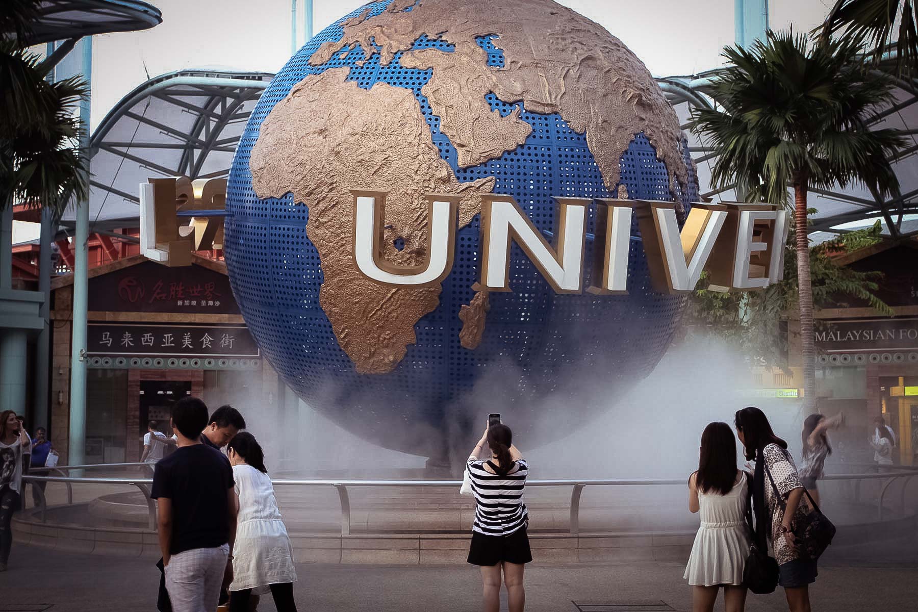 Шарик Universal Studios на Сентозе