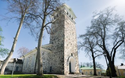 Город Расеборг в Финляндии