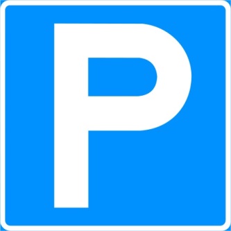 Знак парковки в Финляндии